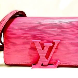 Louis Vuitton Epi Louise Strap Bag (Hot Pink)